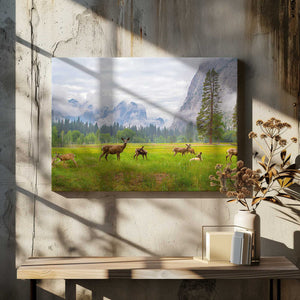 Tablou canvas „A Feeling of Ancient Time” de Dianne Mao