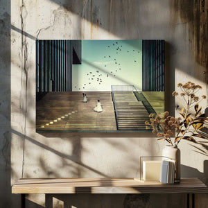 Tablou canvas „Free like a bird...” de Dennis Mohrmann