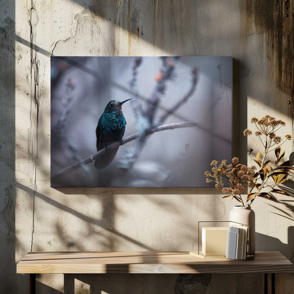 Tablou canvas „Electrical Blue” de Fabien BRAVIN