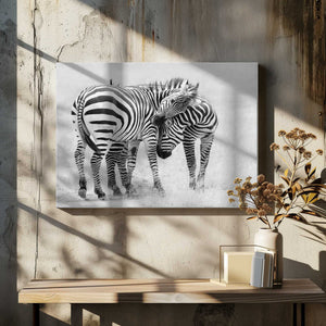 Tablou canvas „Tender Moment” de John Fan