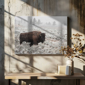 Tablou canvas „Late Fall Yellowstone” de Alfred Forns