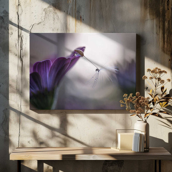 Tablou canvas „Purple rain” de Silvia Spedicato