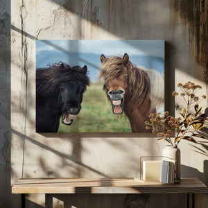 Tablou canvas „WILD SMILE” de Nir Amos