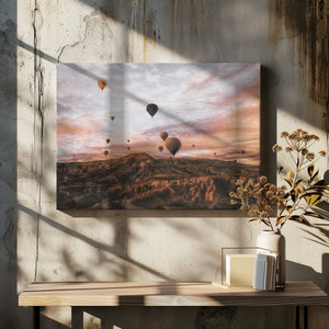 Tablou canvas „Cappodocia Hot air Balloon” de Ayse  Yorgancilar