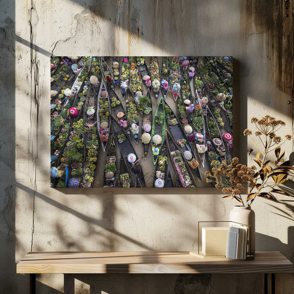 Tablou canvas „Pasar Terapung” de Insan Kamil