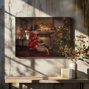 Tablou canvas „Santa was caught!” de DDiArte