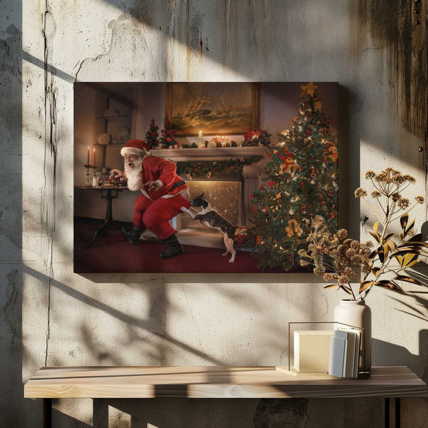 Tablou canvas „Santa was caught!” de DDiArte