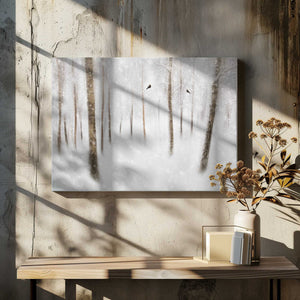Tablou canvas „Winter Birches” de Gustav Davidsson