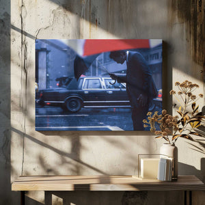 Tablou canvas „A bow to the rain (from the series "New York Blues")” de Dieter Matthes