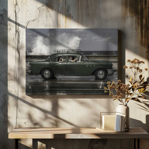 Tablou canvas „Waving Malecon” de Andy Bauer