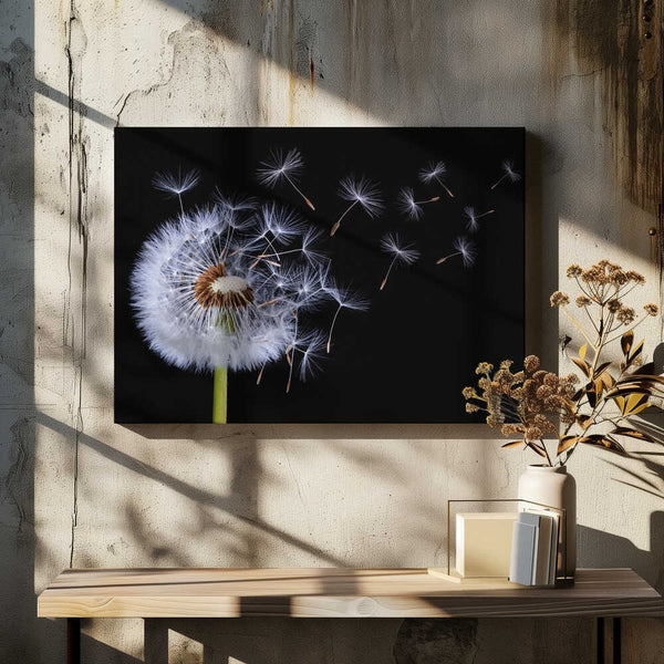 Tablou canvas „Dandelion Blowing” de Bess Hamiti
