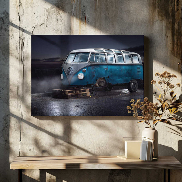 Tablou canvas „VW Kleinbus” de Petri Damstén