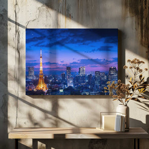 Tablou canvas „Tokyo night view” de Takao Kataoka