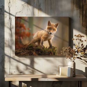 Tablou canvas „Fox” de Robert Adamec