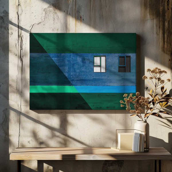 Tablou canvas „Blinds in black &amp; white.” de Inge Schuster