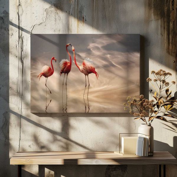 Tablou canvas „fighting ...” de Anna Cseresnjes