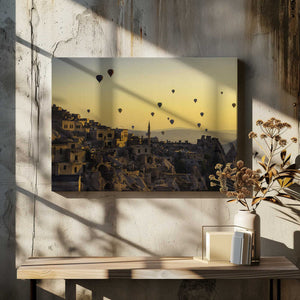 Tablou canvas „Sunrise over Cappadocia” de Yavuz Pancareken