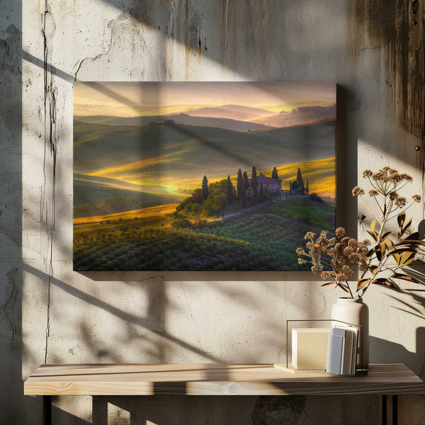 Tablou canvas „Of green and gold” de Francesco Riccardo Iacomino