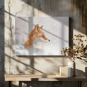 Tablou canvas „Snow is falling…” de Denis Budkov