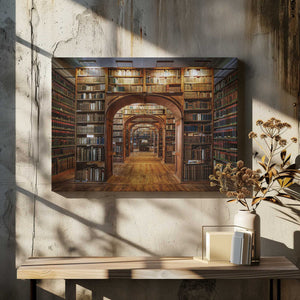 Tablou canvas „Upper Lausitzian Library of Sciences” de Patrick Aurednik