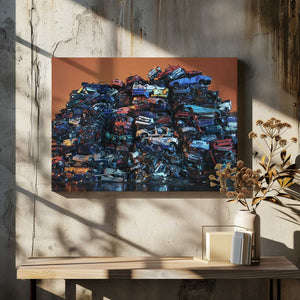 Tablou canvas „Cars Graveyard” de Martin Froyda
