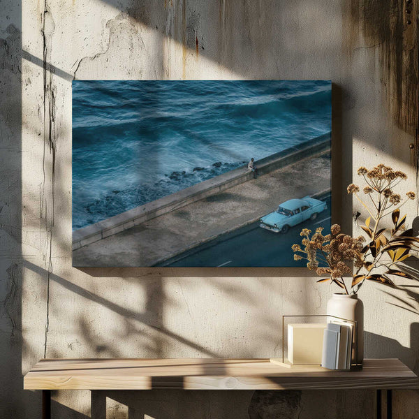 Tablou canvas „Malecon Beach” de Nasser Al-Nasser