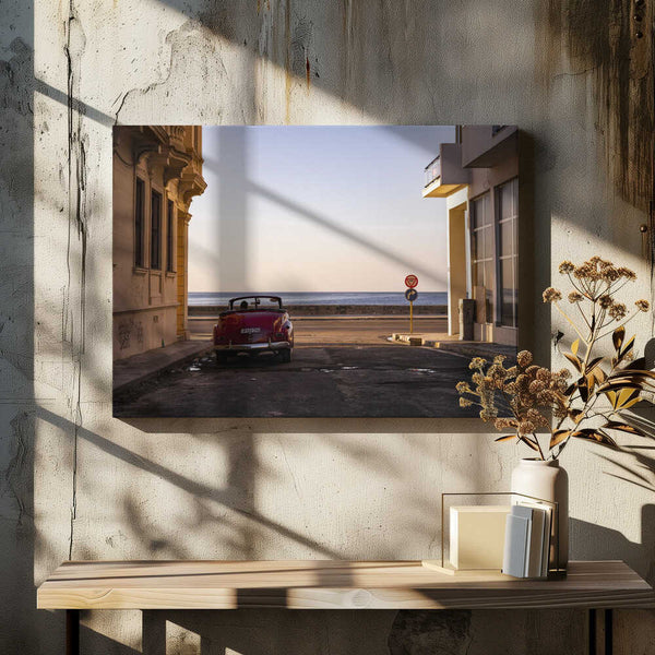 Tablou canvas „Watching the sun set - Havana” de John Deakin