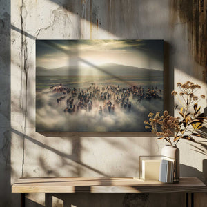 Tablou canvas „Wild Horses” de Cuma Cevik