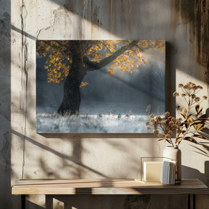 Tablou canvas „Morning breath” de SUNTARARAK SAOWANEE