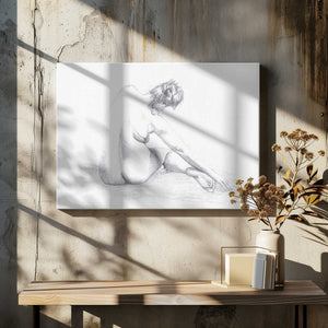 Tablou canvas „Sketch of a Woman” de Pictufy Studio II