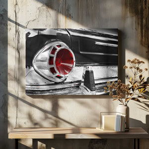 Tablou canvas „US classic car 1963 New Yorker rear abstract” de Beate Gube
