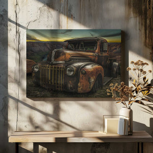 Tablou canvas „Vintage Festival Waroux” de Laruelle Philippe