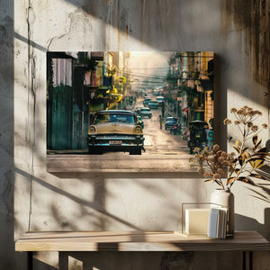 Tablou canvas „CUBA NEVERENDING STORY” de Gina Buliga