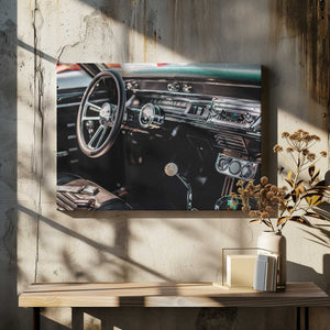 Tablou canvas „Car Interior” de Tim Mossholder