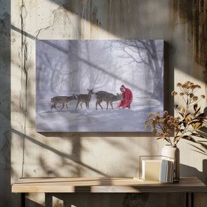 Tablou canvas „Whispers of Winter” de Irene Wu