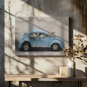 Tablou canvas „Beep Beep” de Louise Wolbers