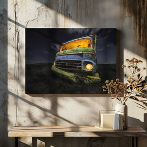 Tablou canvas „Antxon el Camión” de César Vega Toledano