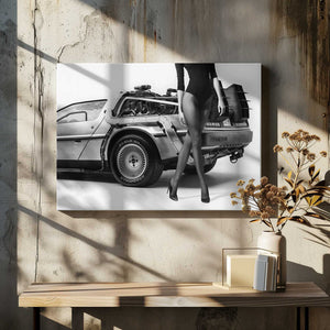 Tablou canvas „The Future Is Female: Part 4” de David Drake