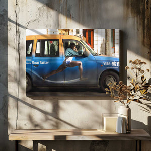 Tablou canvas „Need taxi ?” de Aliza Riza