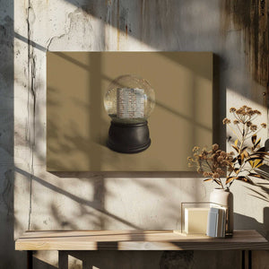 Tablou canvas „Urban Snow Globe” de Artem Pozdniakov