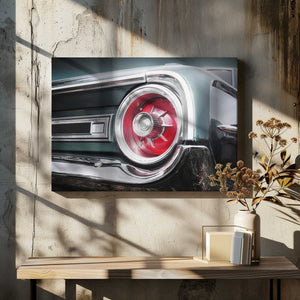 Tablou canvas „American classic car Galaxie 500 1964 Rear” de Beate Gube
