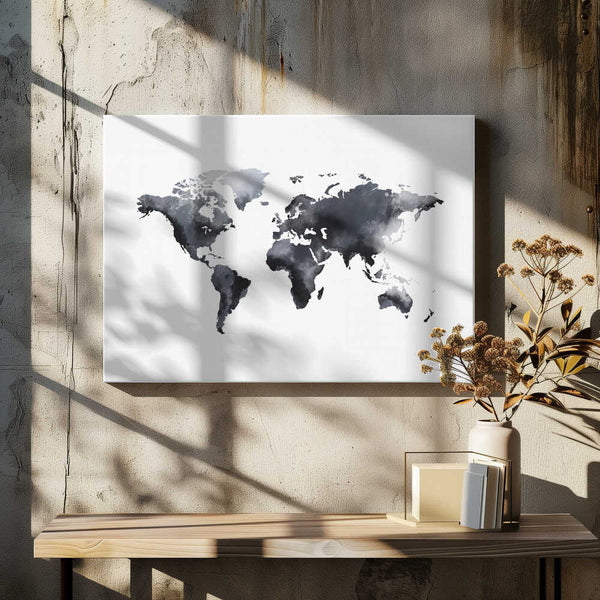 Tablou canvas „Dreamlike World Map” de THE MIUUS STUDIO