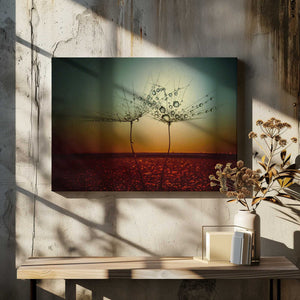 Tablou canvas „Fire and water” de Dimitar Lazarov - Dim