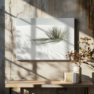 Tablou canvas „WHITE SANDS Vintage Dune” de Melanie Viola
