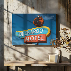 Tablou canvas „Buckaroo Motel” de Bethany Young