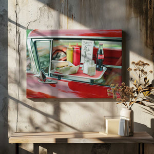 Tablou canvas „Classic Car V” de Bethany Young