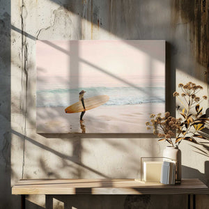 Tablou canvas „Surfer Cowgirl” de Kathrin Pienaar