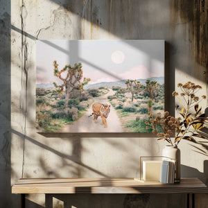 Tablou canvas „Wandering Tiger” de Kathrin Pienaar
