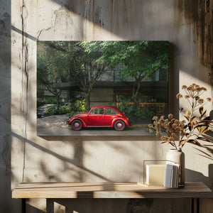 Tablou canvas „Retro Car in Mexico City” de Raisa Zwart