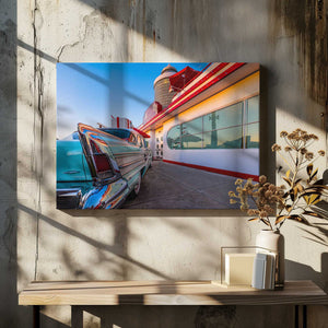 Tablou canvas „Nostalgic 1950's Americana” de Sam SDFMedia